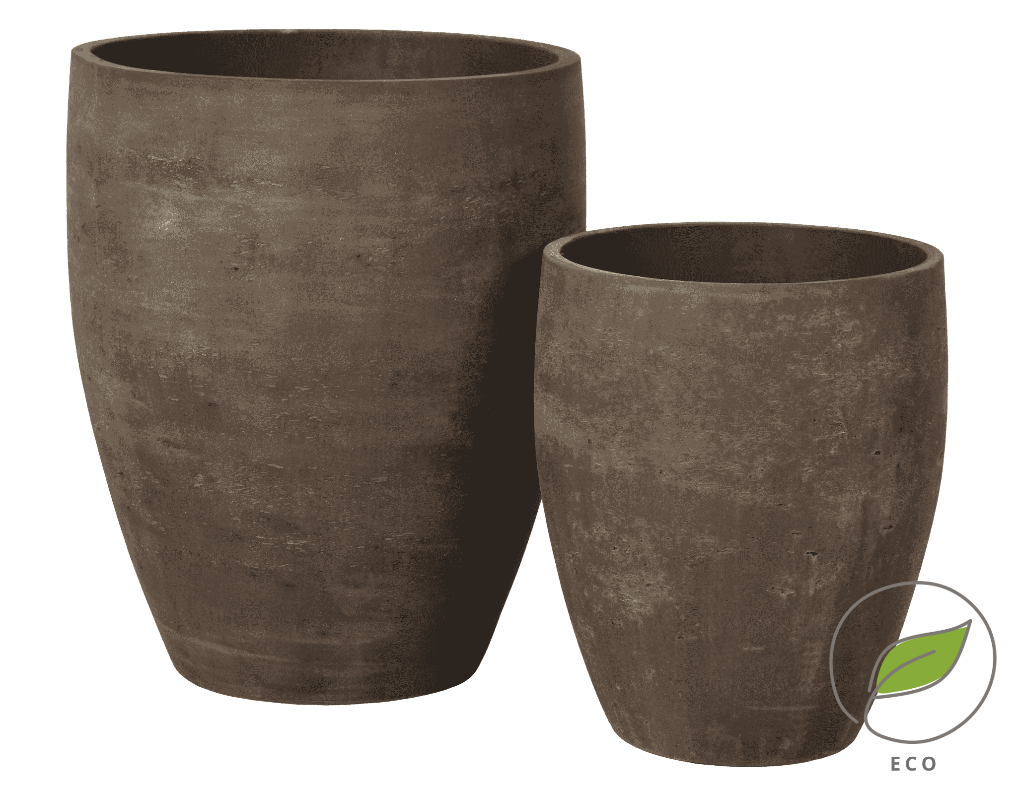 Antique brun potte