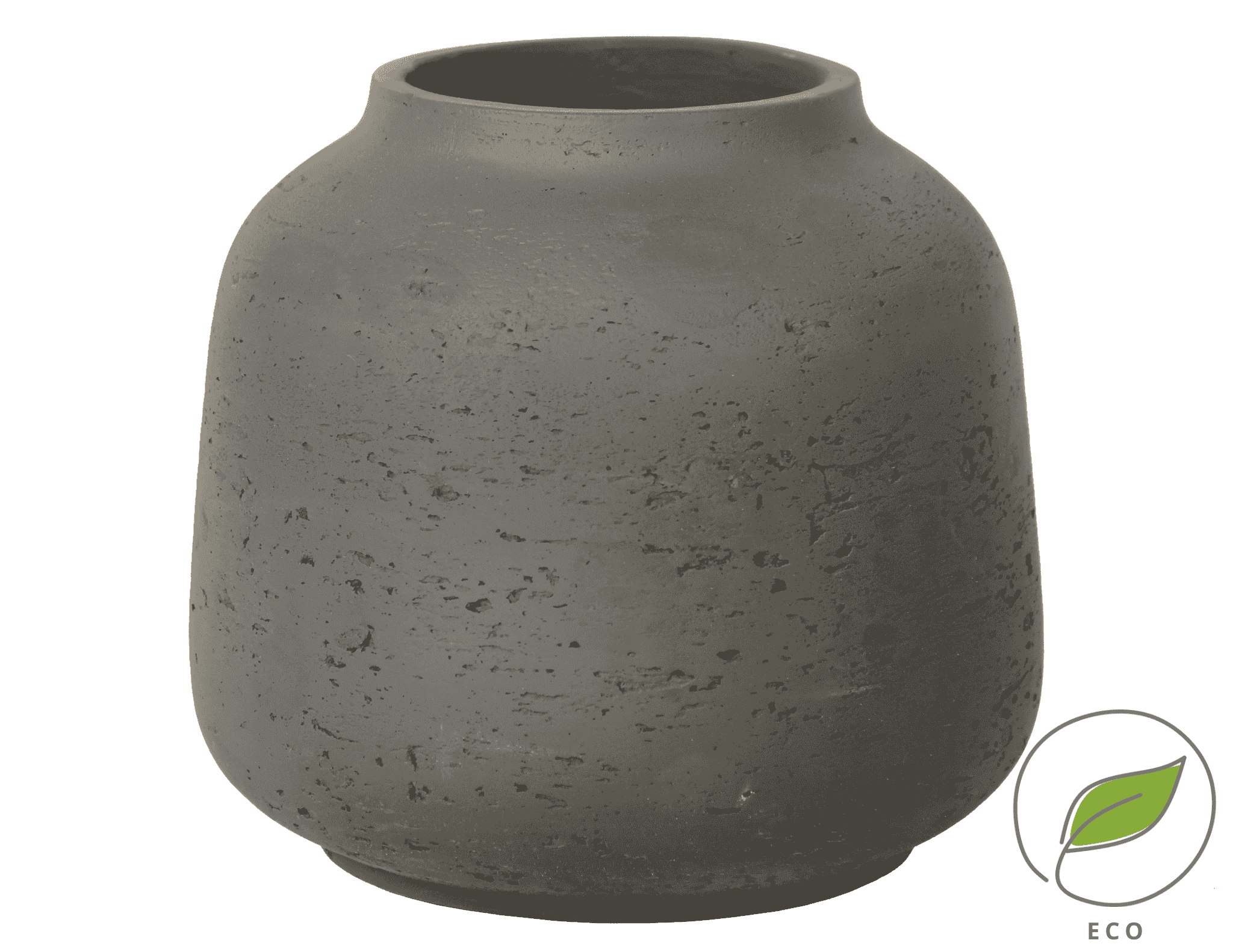 Liten sort vase