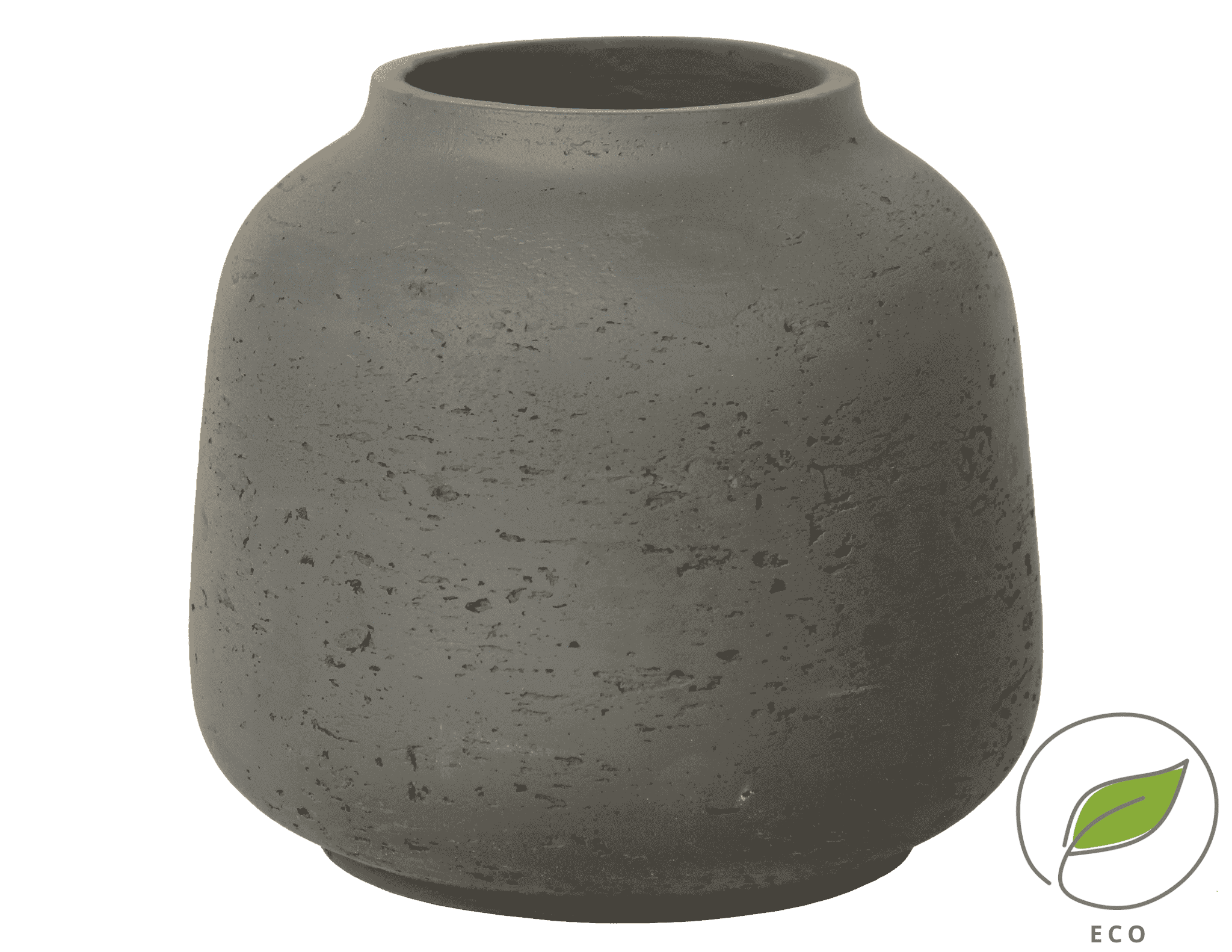 Liten sort vase