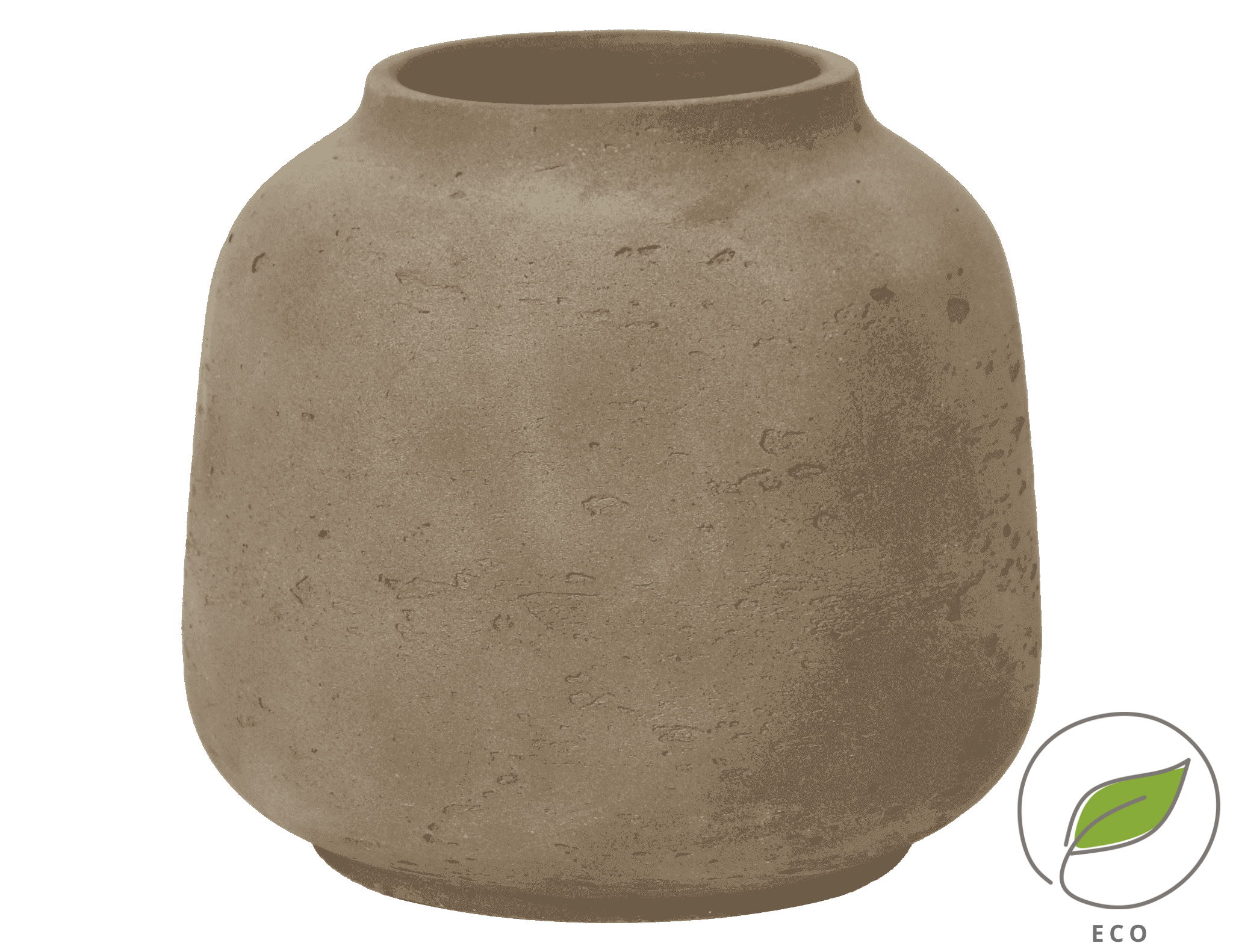 Lys brun vase