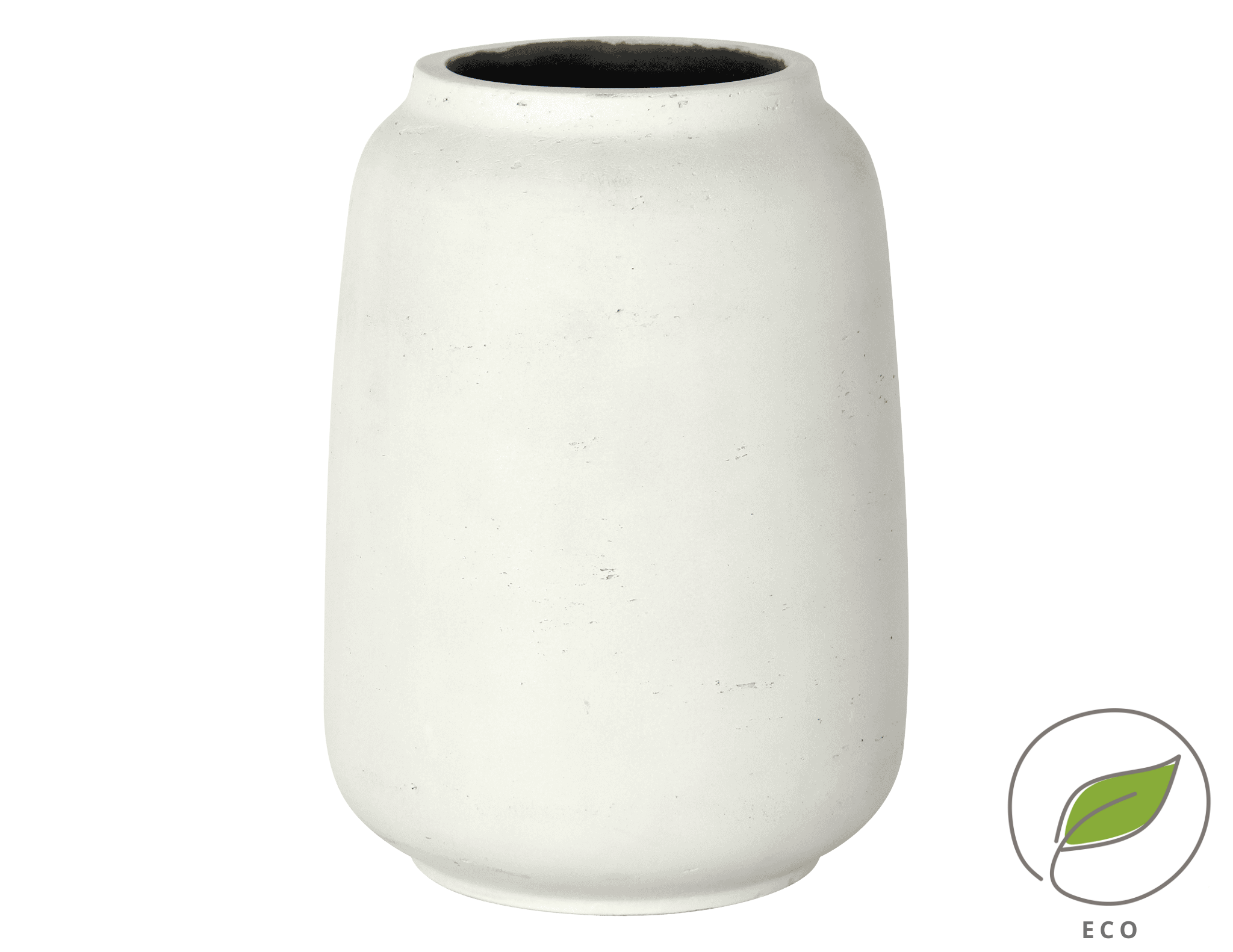 Hvit vase