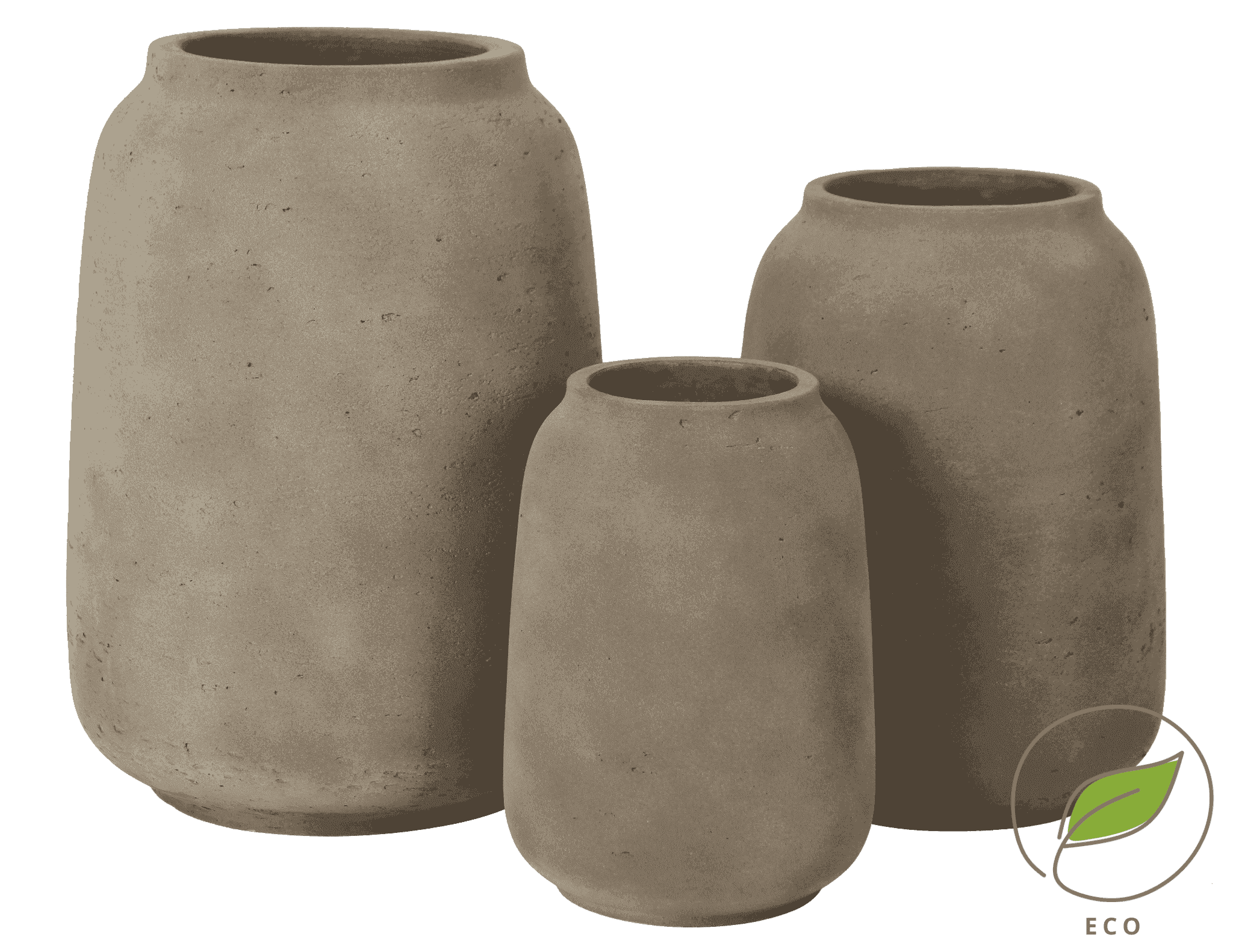 Soft brun vase