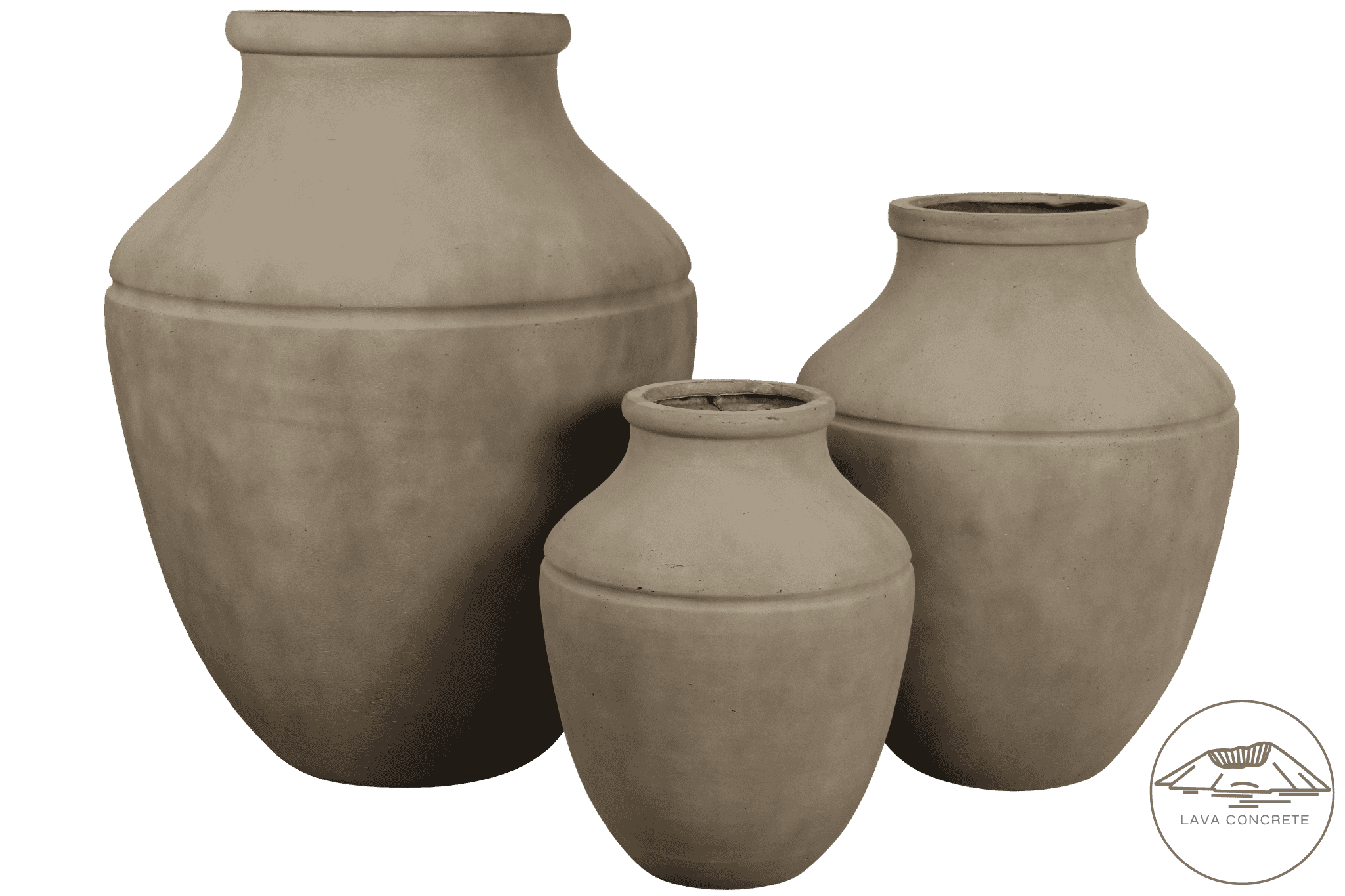 Lys brun vase