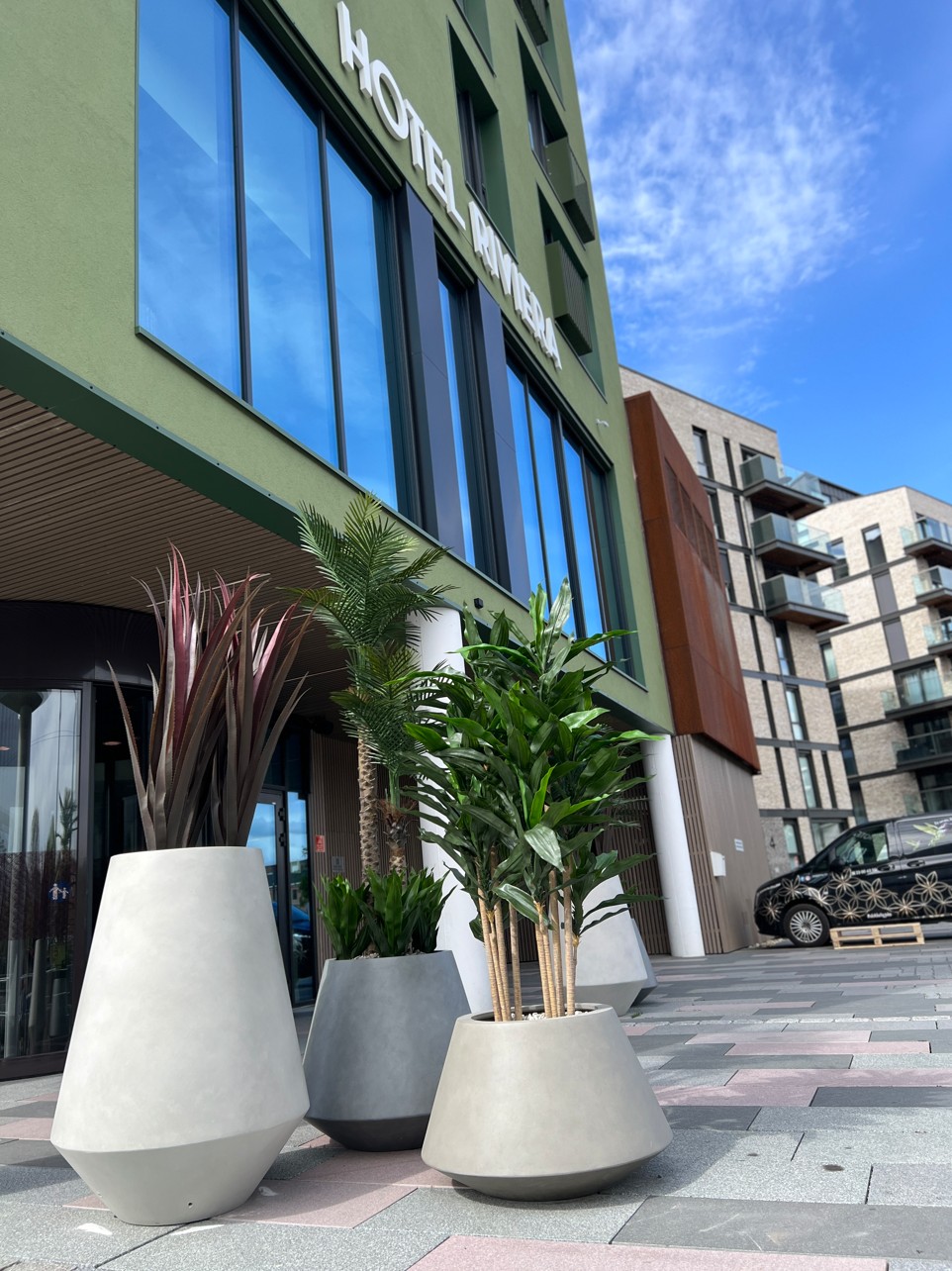 Hotel Riviera kunstige planter