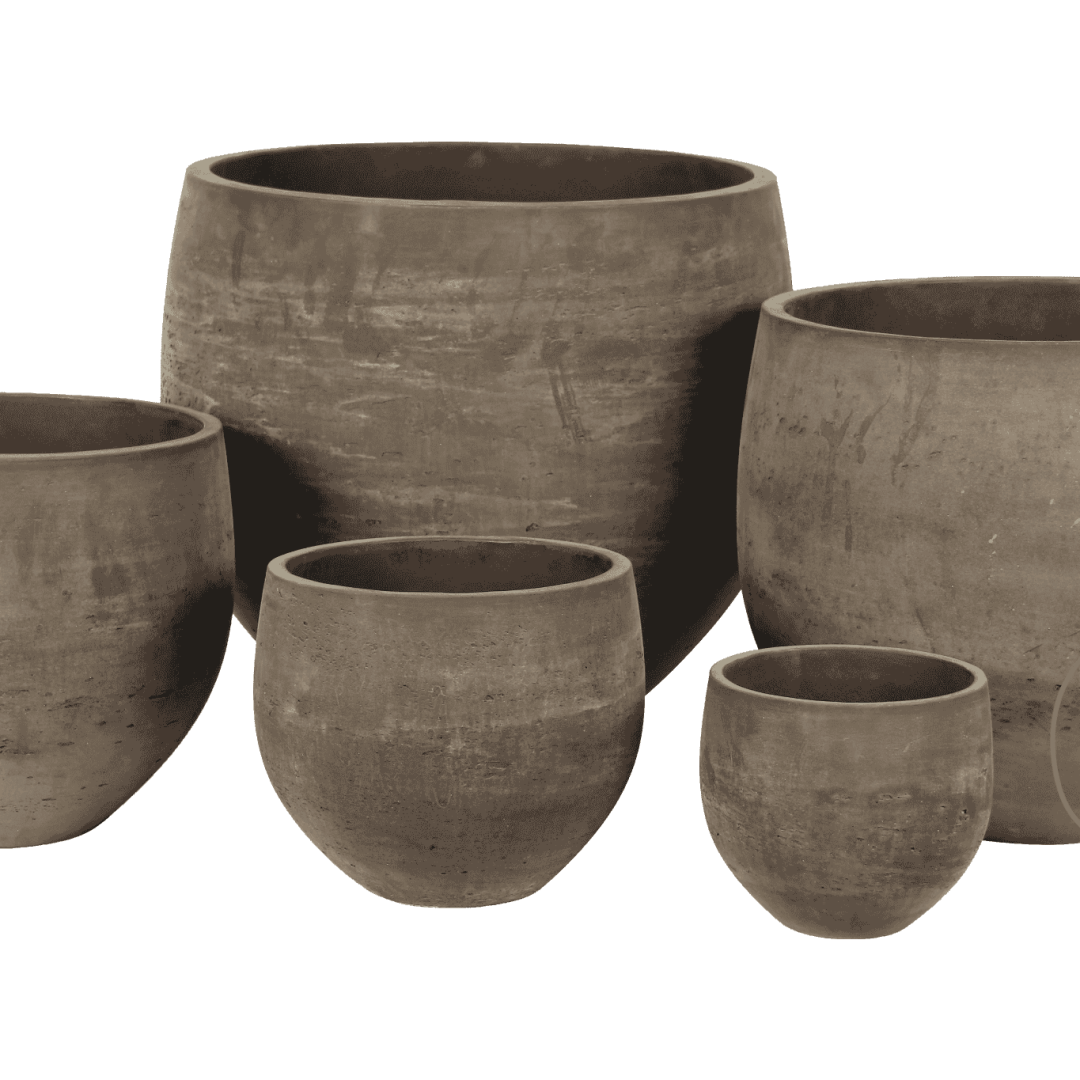Antique brun potte