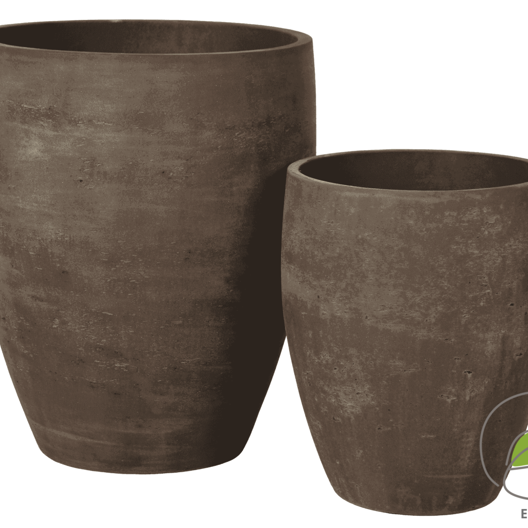 Antique brun potte