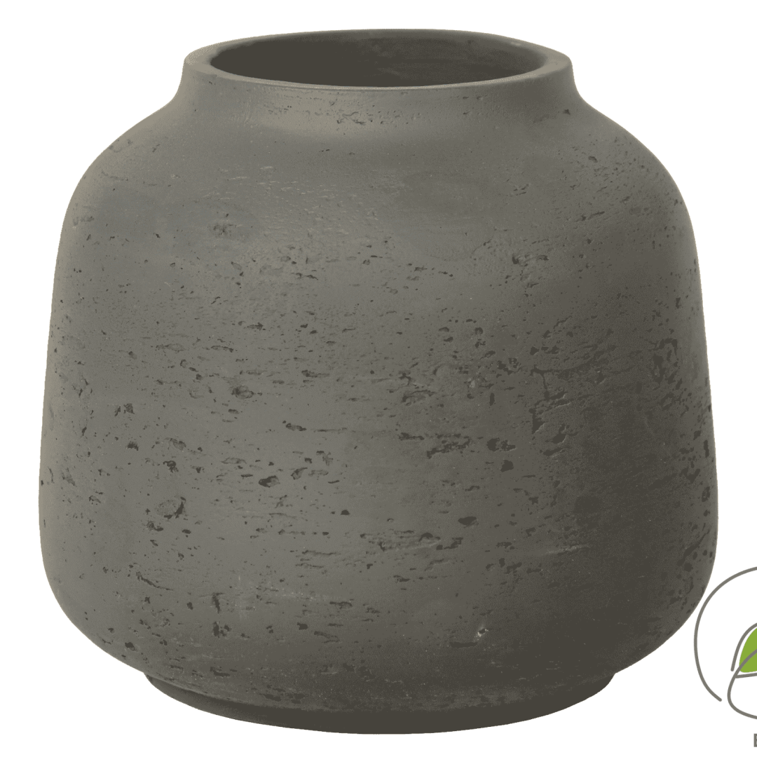 Liten sort vase