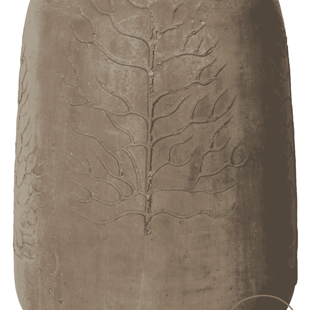 Antique brun vase