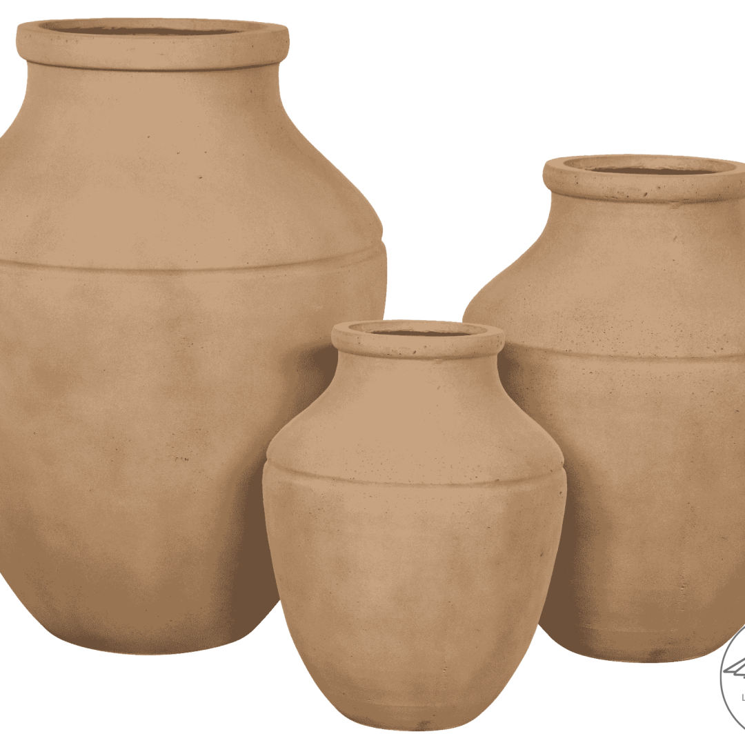 Lys rød vase lava concrete