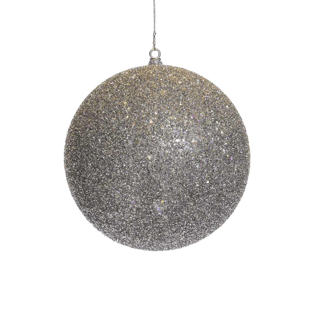 Julekule glitter