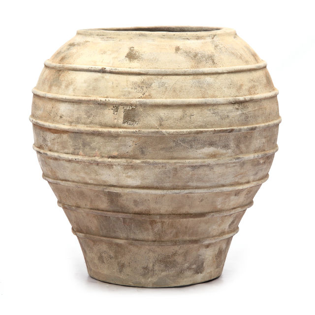 Urne antique terracotta Ø64xH63cm