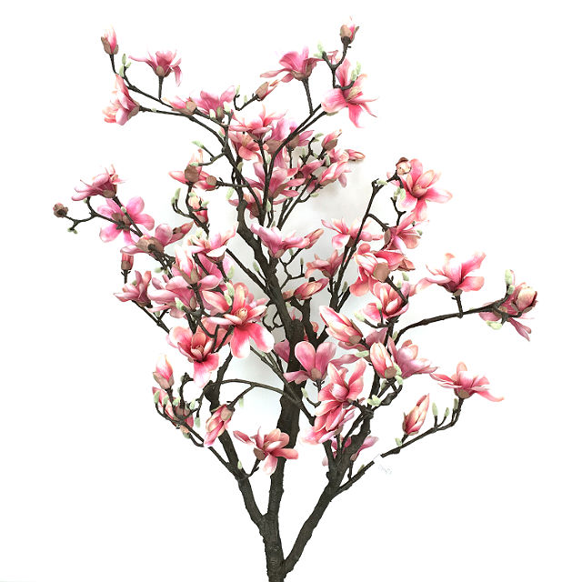 Kunstig magnoliatre cerise H210cm