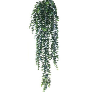 Kunstig eucalyptus hengeplante75cm u/potte