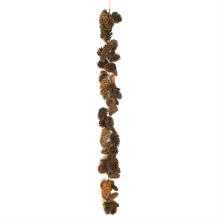 Girlander kongler assortert brun 180cm*SALG-50%