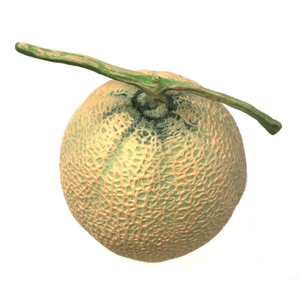 Kunstig melon cantaloupe 15cm *SALG