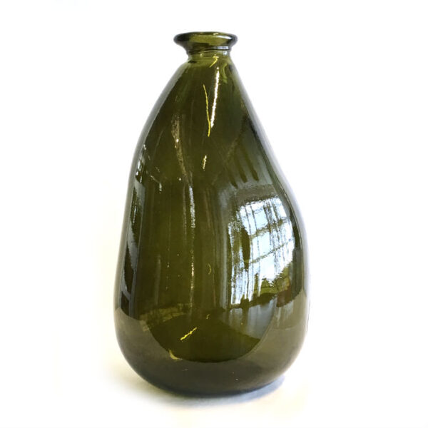 Glassvase oliven H36cm