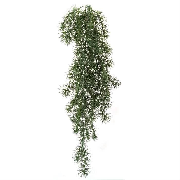 Kunstig springeri hengeplante grønn 80cm u/potte*SALG-50%