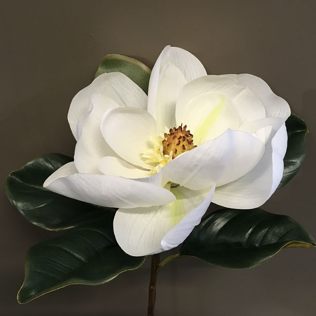Kunstig magnolia gigant hvit Ø23x78cm