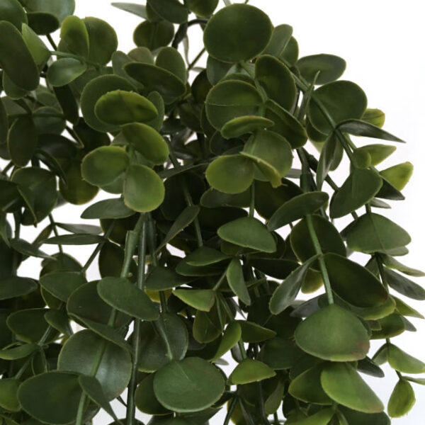 Kunstig eucalyptus hengeplante mørk grønn L79cm u/potte