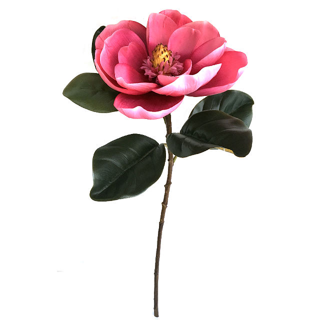 Kunstig magnolia gigant rosa Ø23x78cm