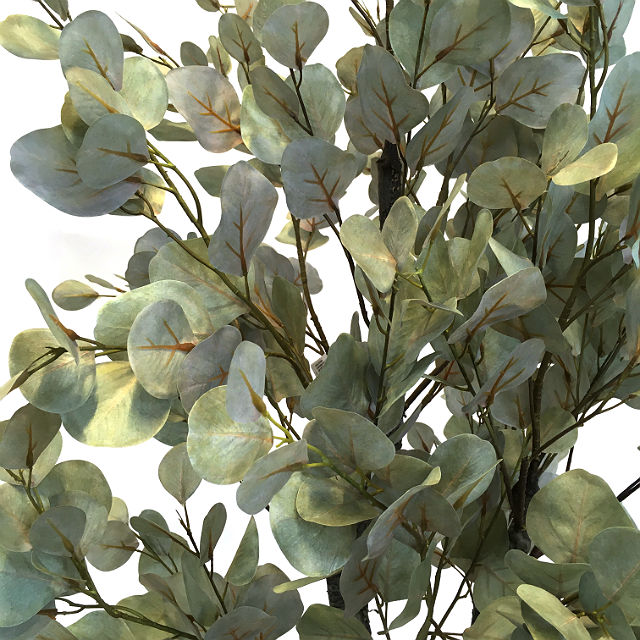 Kunstig eucalyptustre støvgrønn H190