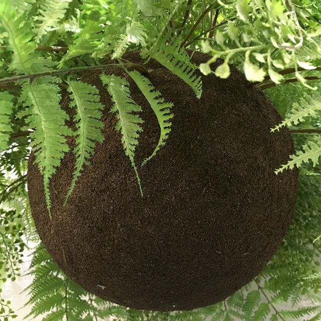 Kunstig regnskog ball Ø30cm m/tråd