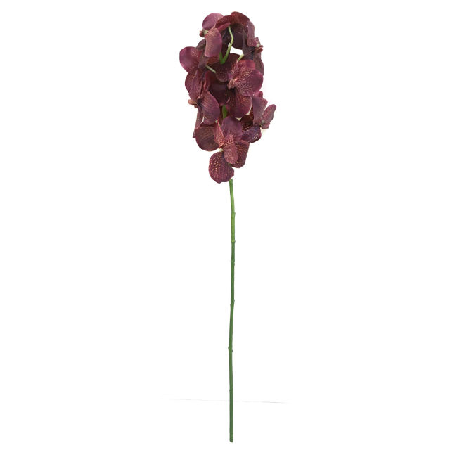 Kunstig orchide vanda purpur 106cm