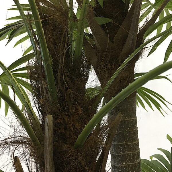 Kunstig palme vifte trilling UV H250cm