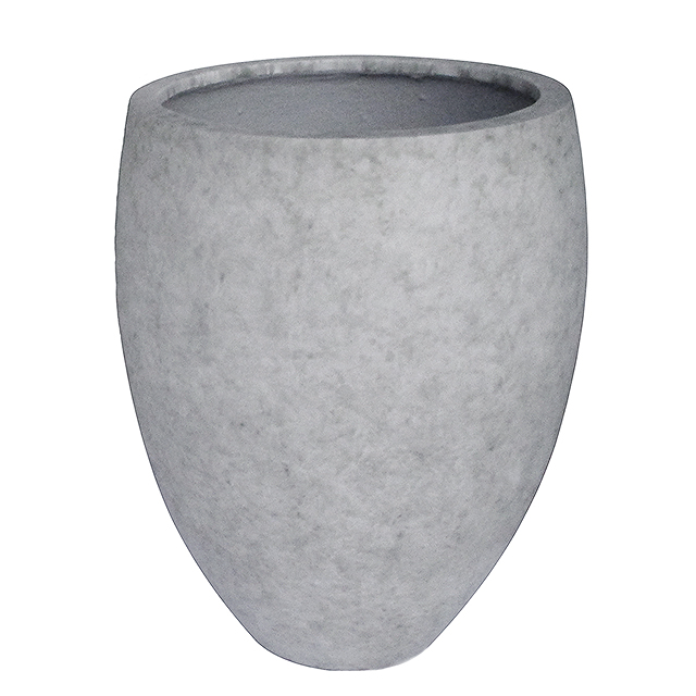 Potte cone betong ficonstone lys grå Ø48xH62cm