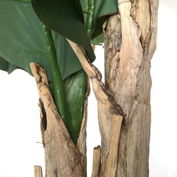 Banantre med bark natur H180cm