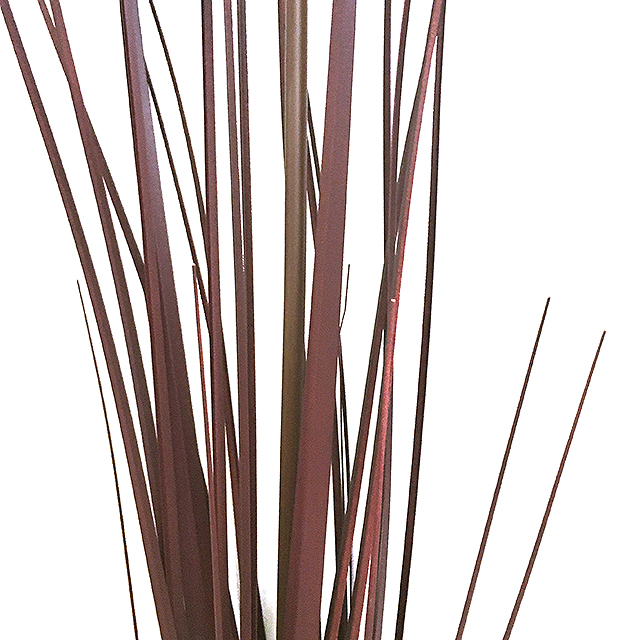 Kunstig gren pampas strå burgunder 95cm