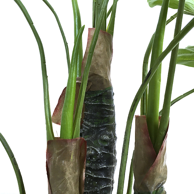 Kunstig calla plante storbladet H90cm