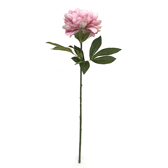 Kunstig peon rosa Ø15xL75cm